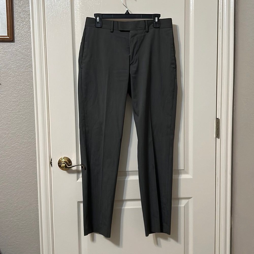 gray slacks